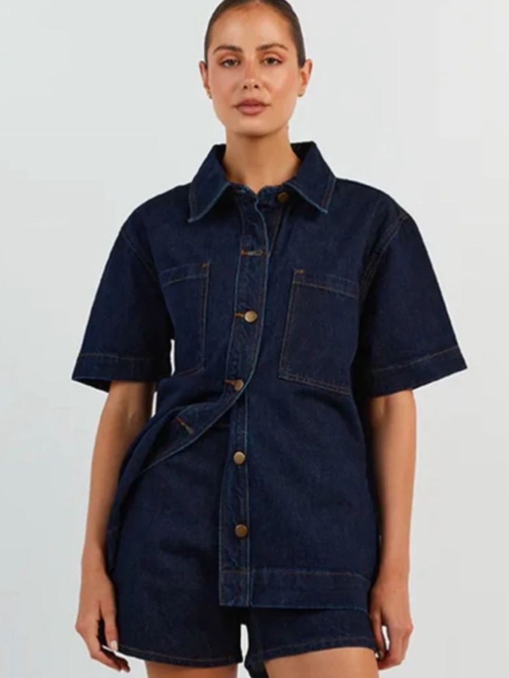Dissh Piper Indigo Denim Shirt